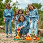 Future-Forward Denim Collection for Kids: Acid Wash and Eco-Friendly Washes