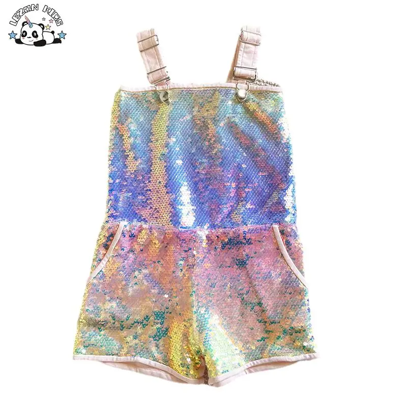 New Product Explosion Custom Casual Denim Sequin Girls Boutique Clothing Sets