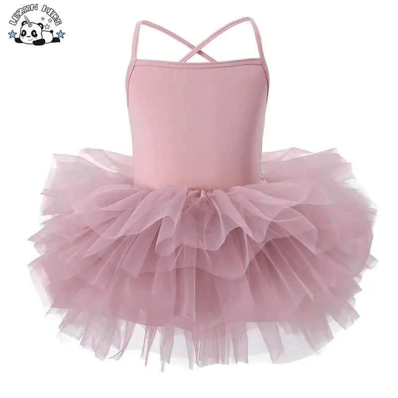 High Quality Customized Solid Color Elastic Puff Ballet Dance Tutu Dresses