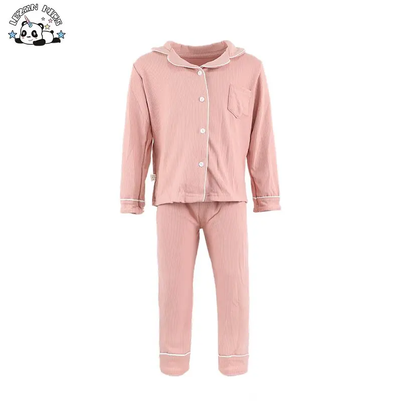 OEM ODM Kids Clothing Set Cotton Velvet Boys Girls Pajamas