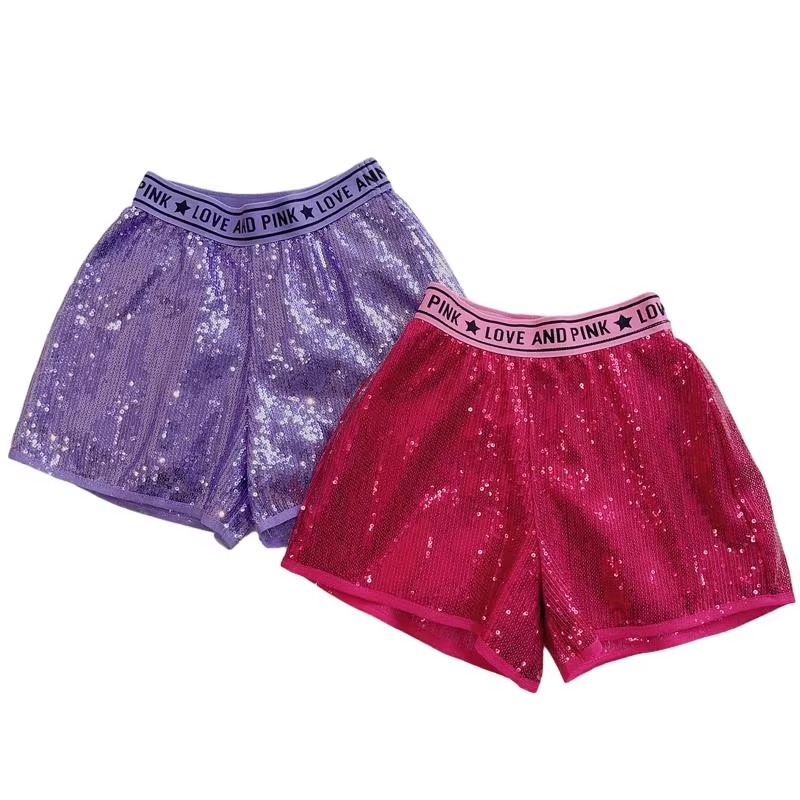 Custom Summer Kids Sequin Shorts
