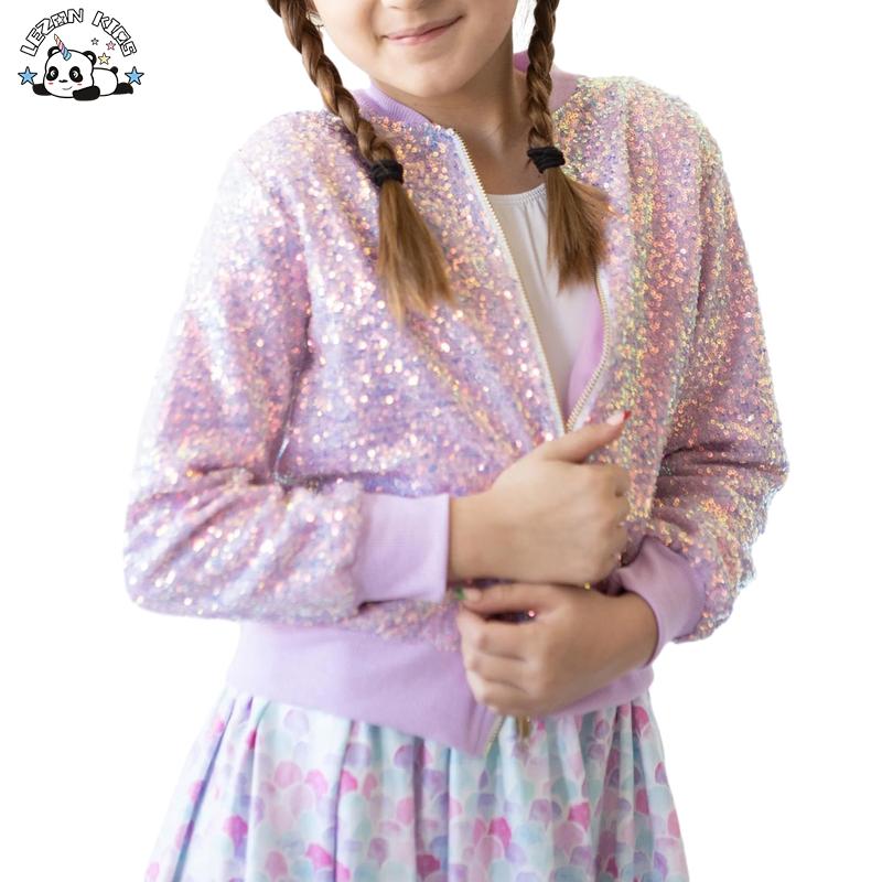 OEM Reversible Sequin Children Toddler Girl Jacket