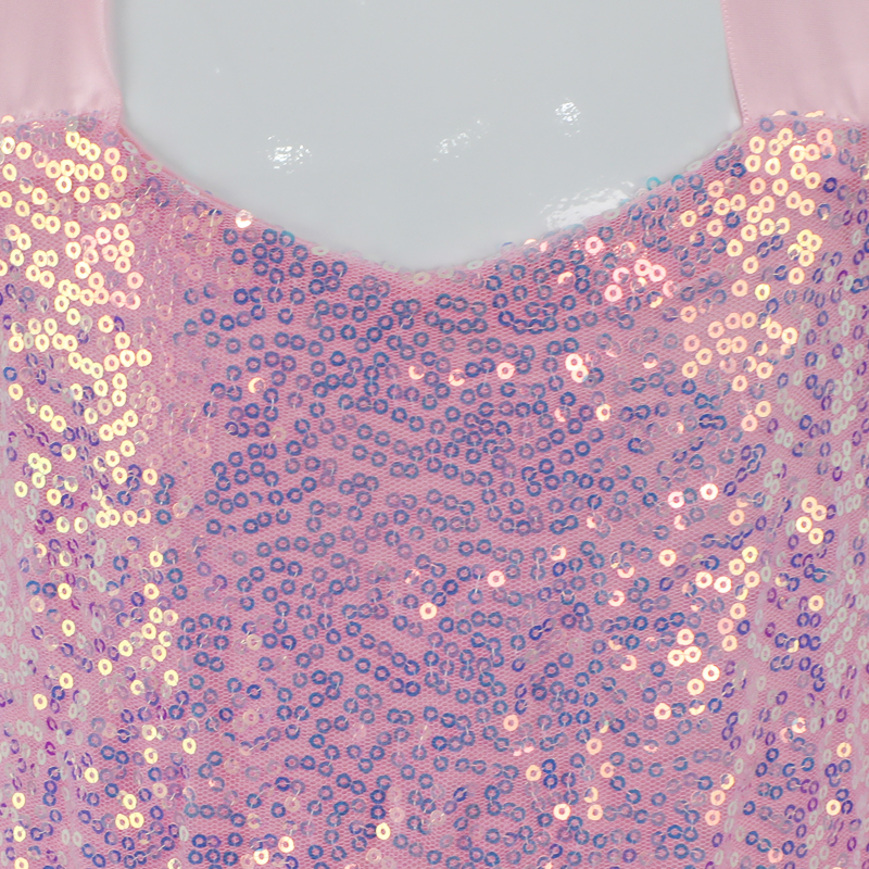 Dreamy Pink Glittery Tutu Dress for Girls