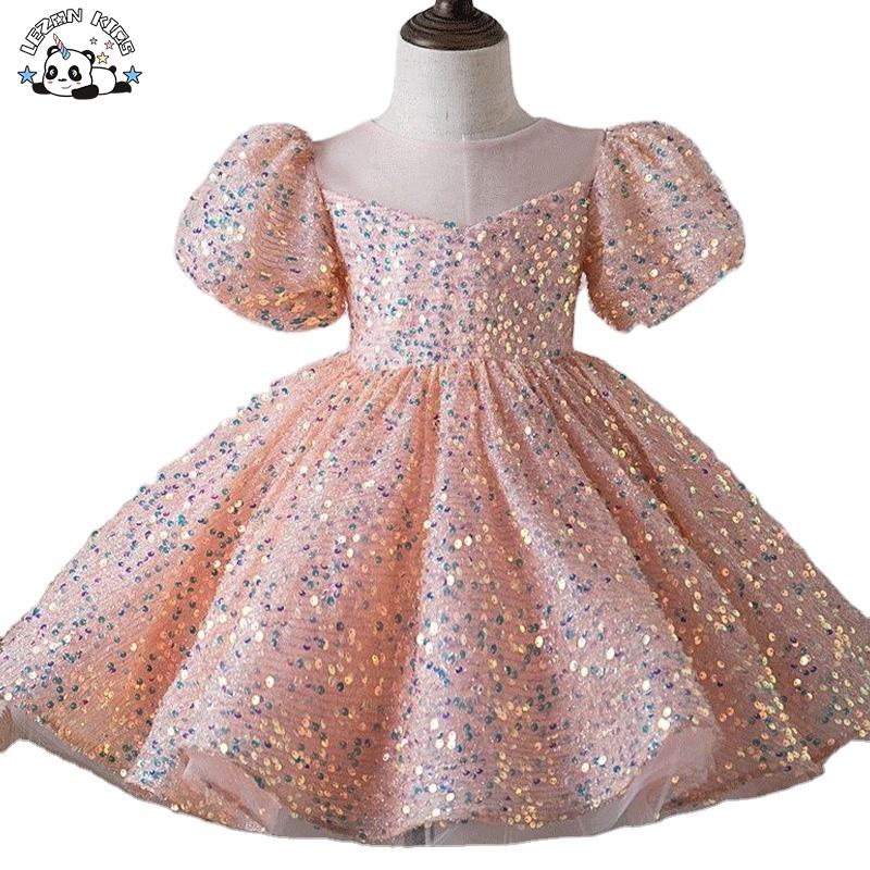 New Sequins Birthday Princess Dress