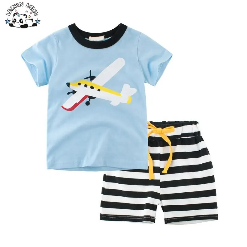 Summer Children’s Clothing for 8-Year-Olds New Spring Summer Baby Clothes Boy’s Two-Piece Suit