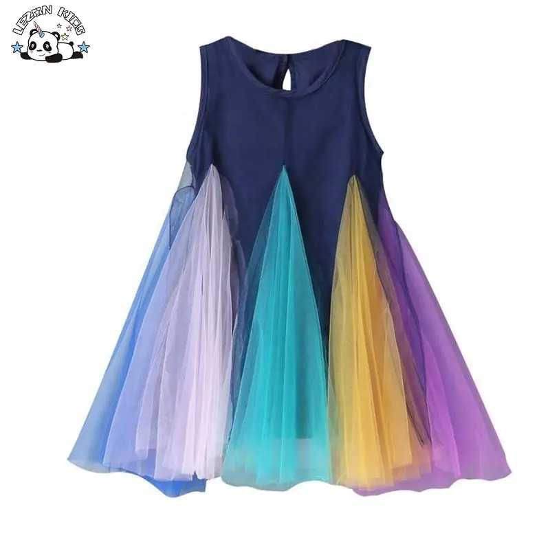 New Fashion Summer Rainbow Dress