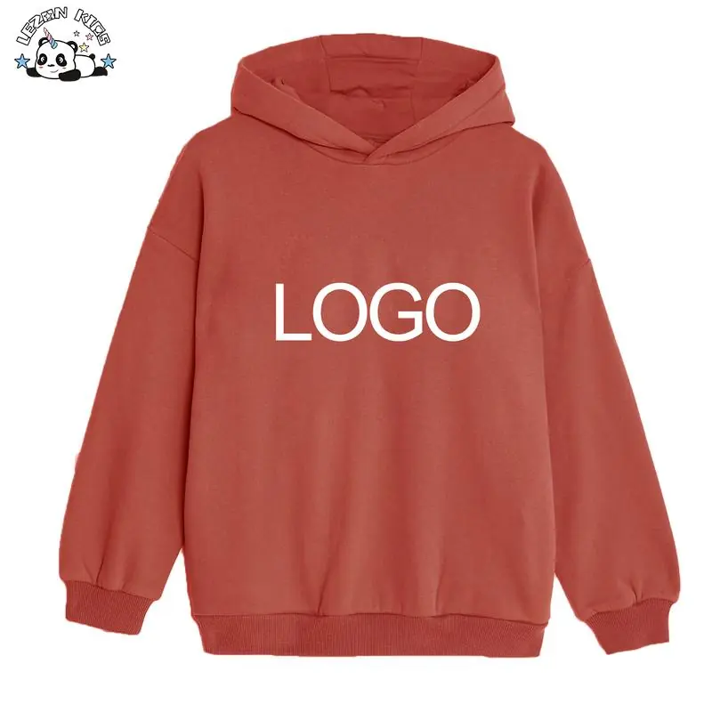 Custom Kids Hoodies Kid Full Cotton Kids Clothes Sweatshirt