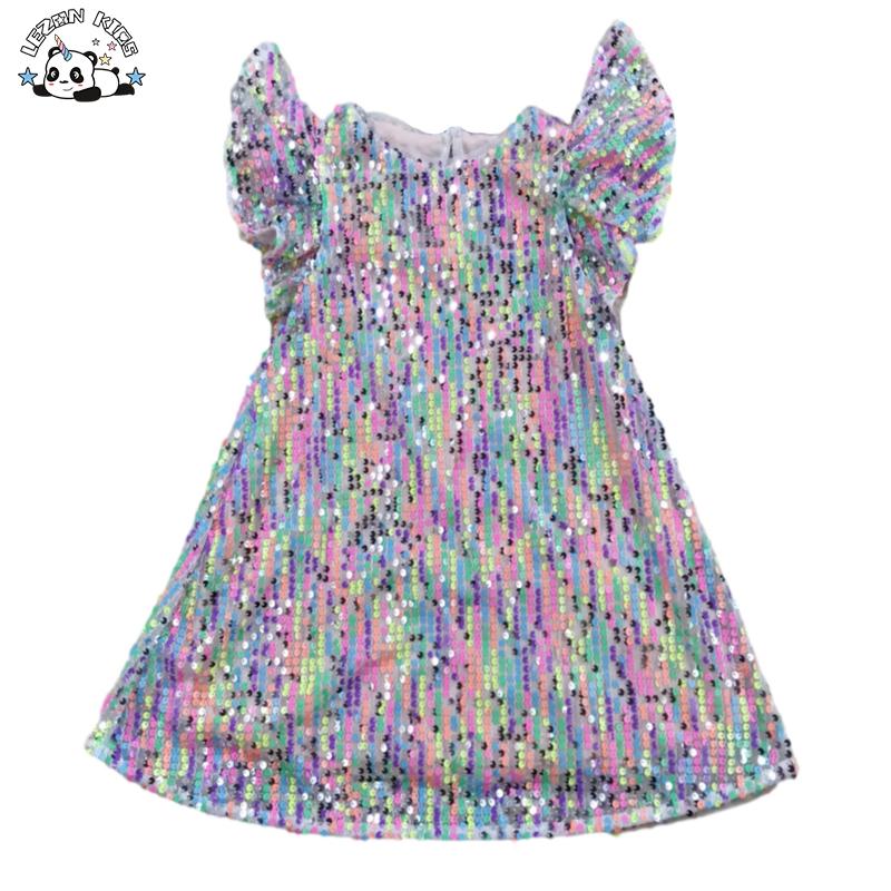 Custom Sequined Dress