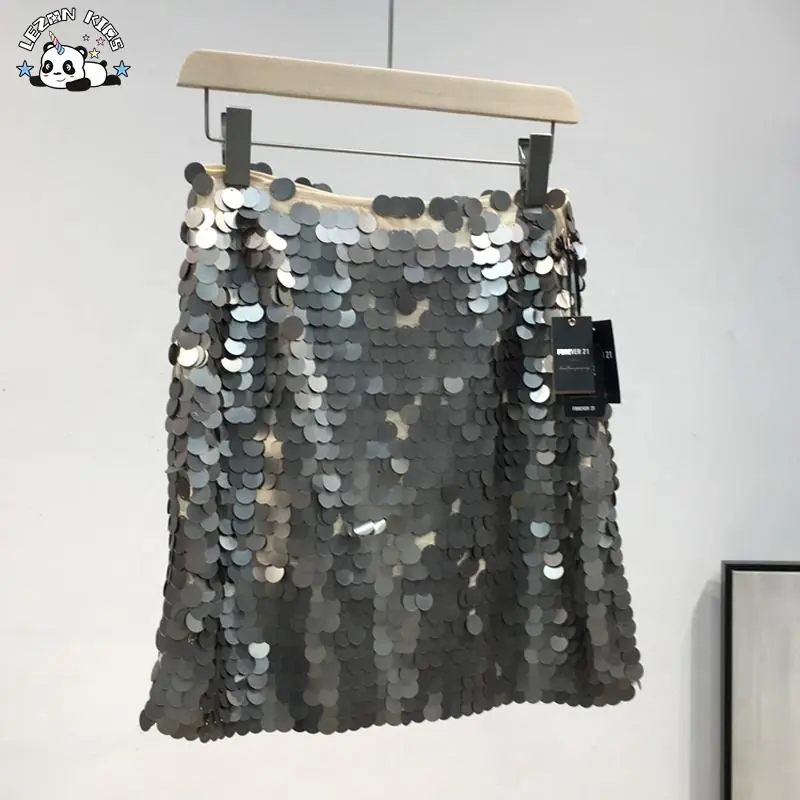 Custom Flip Sequin Girls Skirt