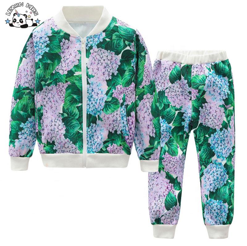 Kids Wholesale Sweat Suits Cute Fashion Design