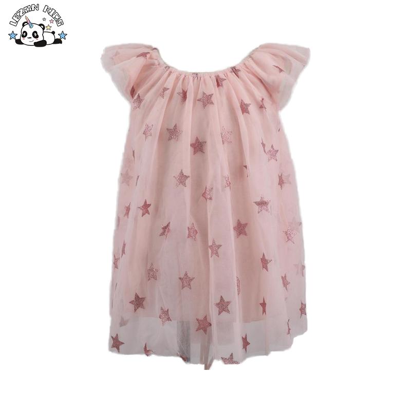 New Fashion Sleeveless Tutu Princess Clothing unicorn Embroidery Craft Summer Party Girls Dress